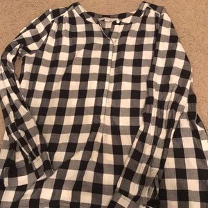 Loft Buffalo Plaid Tunic